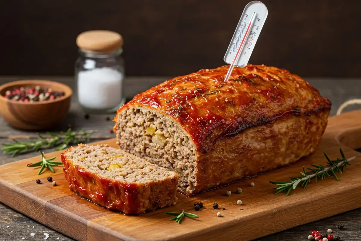 How do you know when meatloaf is done?