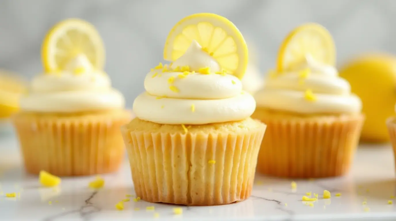 LEMON CUPCAKES