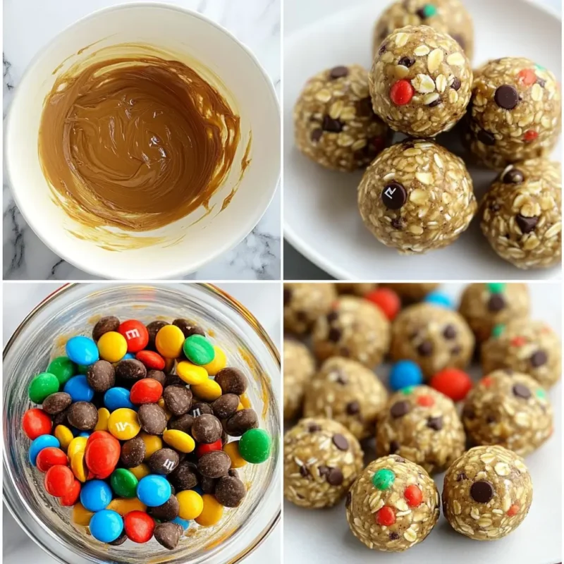 Monster Cookie Energy Balls