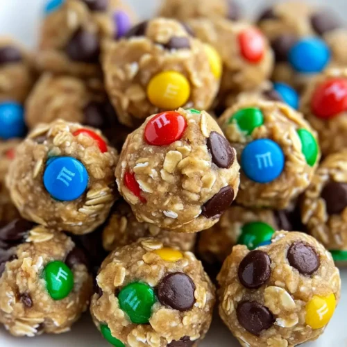 Monster Cookie Energy Balls