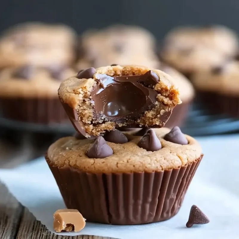 Chocolate Chip Cookie Peanut Butter Cups