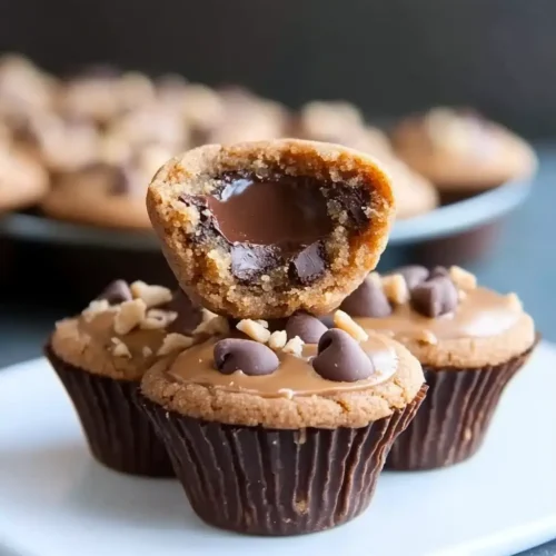 Chocolate Chip Cookie Peanut Butter Cups