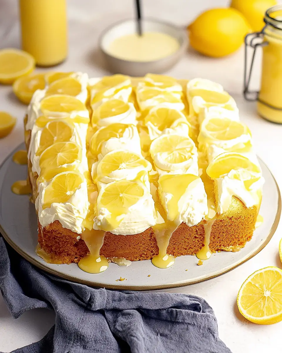 Limoncello Mascarpone Cake